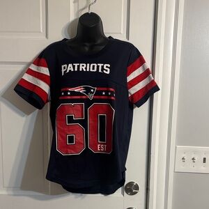NFL Patriots Kids Jersey - Navy and Red